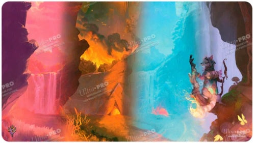 Ultra Pro Bloomburrow Season Lands: Mountain (Four Seasons) Standard Gaming Playmat for Magic: The Gathering