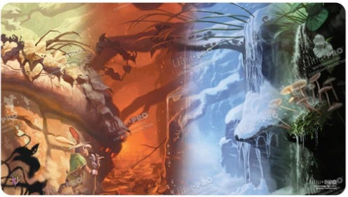 Ultra Pro Bloomburrow Season Lands: Forest (Four Seasons) Standard Gaming Playmat for Magic: The Gathering