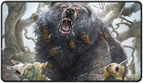 Ultra Pro Bloomburrow Lumra, Bellow of the Woods Black Stitched Standard Gaming Playmat for Magic: The Gathering