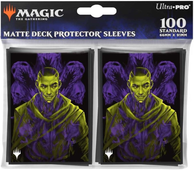 Ultra Pro Duskmourn Kaito, Bane of Nightmares (Double Exposure Alt) 100ct Deck Protector Sleeves for Magic: The Gathering