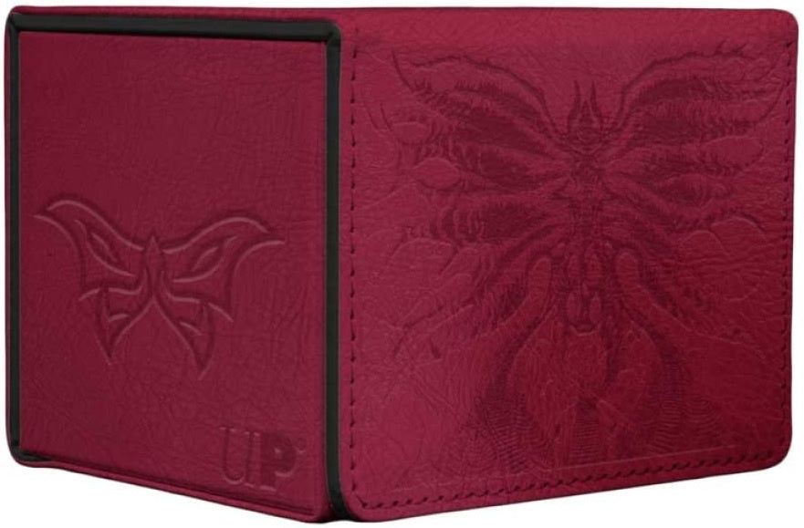 Ultra Pro Duskmourn Premium Creepy Leather-Bound Set Symbol Alcove Edge Deck Box for Magic: The Gathering