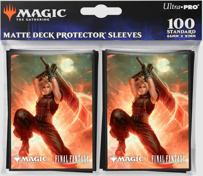 Ultra Pro Magic: The Gathering®—FINAL FANTASY™ Cloud, Ex-SOLDIER (Commander) 100ct Deck Protector Sleeves
