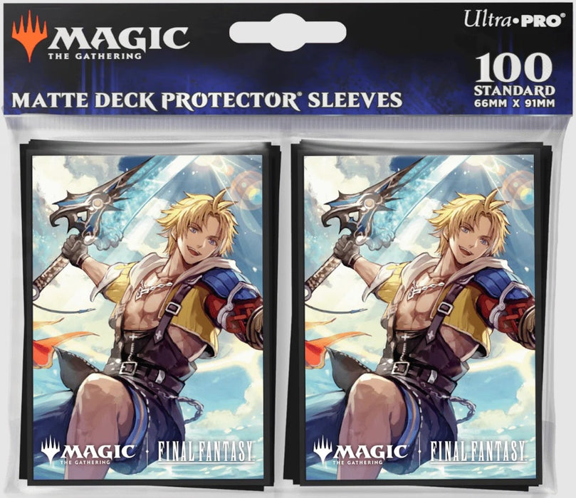 Ultra Pro Magic: The Gathering®—FINAL FANTASY™ Tidus, Yuna's Guardian (Commander) 100ct Deck Protector Sleeves