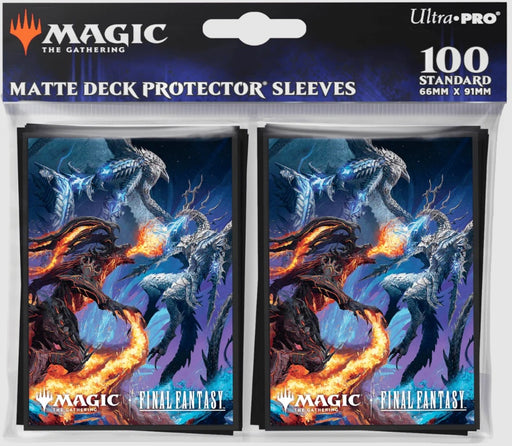 Ultra Pro Magic: The Gathering®—FINAL FANTASY™ Bahamut and Ifrit 100ct Deck Protector Sleeves