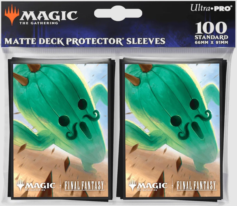 Ultra Pro Magic: The Gathering®—FINAL FANTASY™ Jumbo Cactuar 100ct Deck Protector Sleeves