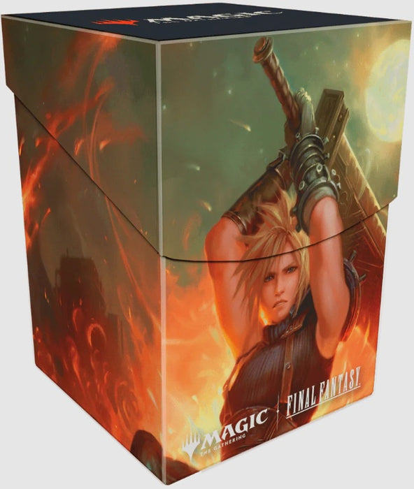 Ultra Pro Magic: The Gathering®—FINAL FANTASY™ Cloud, Ex-SOLDIER (Commander) 100+ Deck Box