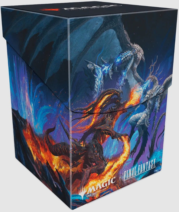 Ultra Pro Magic: The Gathering®—FINAL FANTASY™ Bahamut and Ifrit 100+ Deck Box