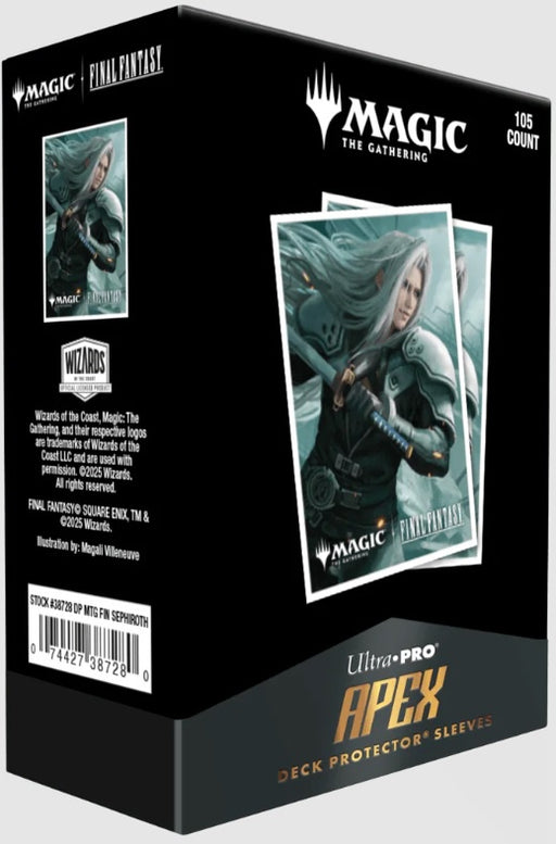 Ultra Pro Magic: The Gathering®—FINAL FANTASY™ Sephiroth, Planet’s Heir 105ct APEX Deck Protector™ Sleeves