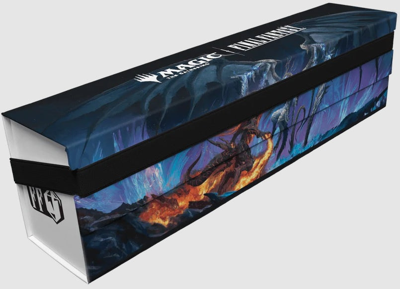 Ultra Pro Magic: The Gathering®—FINAL FANTASY™ Bahamut and Ifrit 500+ FLAT PACK Storage Box
