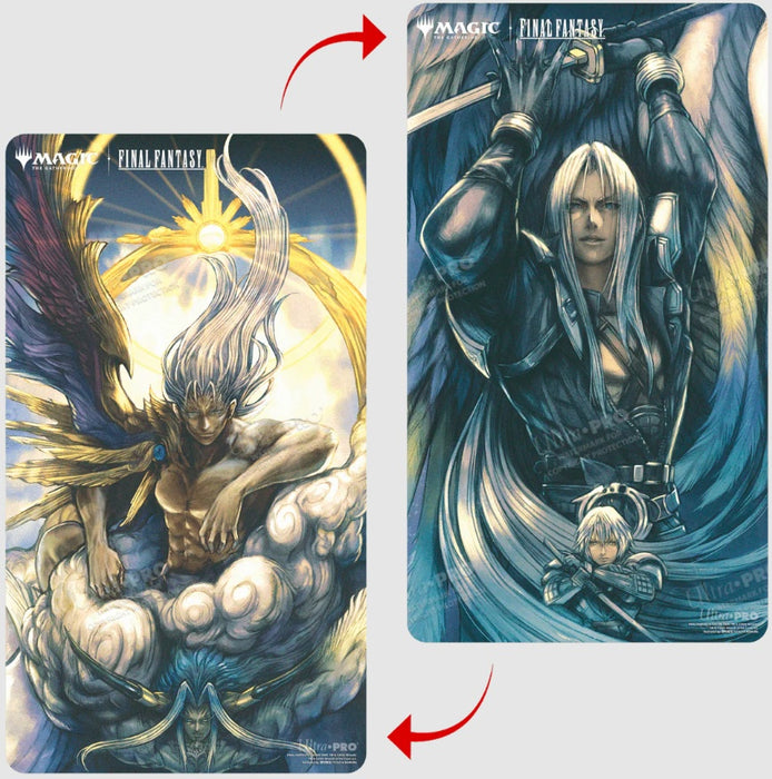 Ultra Pro Magic: The Gathering®—FINAL FANTASY™ Sephiroth, Fabled SOLDIER / Sephiroth, One-Winged Angel Double-Sided Playmat