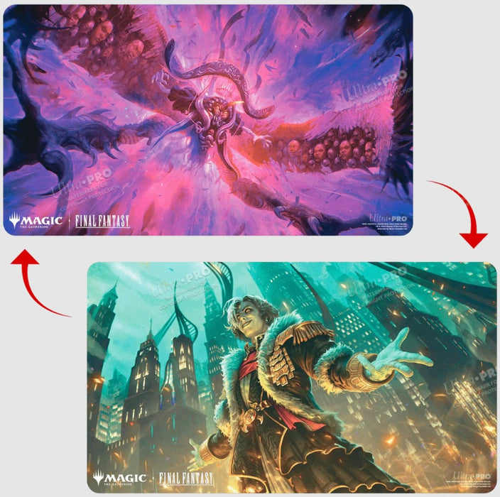 Ultra Pro Magic: The Gathering®—FINAL FANTASY™ Emet-Selch, Unsundered / Hades, Sorcerer of Eld Double-Sided Playmat