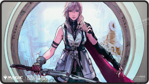 Ultra Pro Magic: The Gathering®—FINAL FANTASY™ Lightning, Army of One Black Stitched Playmat