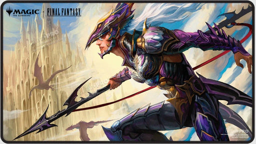 Ultra Pro Magic: The Gathering®—FINAL FANTASY™ Kain, Traitorous Dragoon Black Stitched Playmat