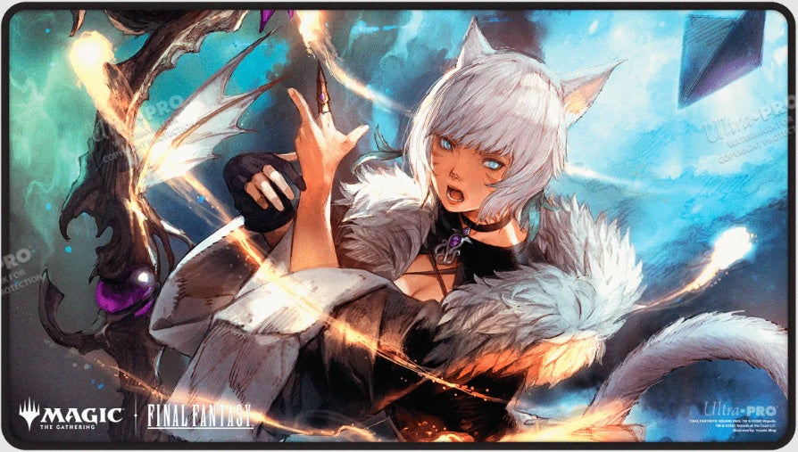 Ultra Pro Magic: The Gathering®—FINAL FANTASY™ Y'shtola Rhul Black Stitched Playmat