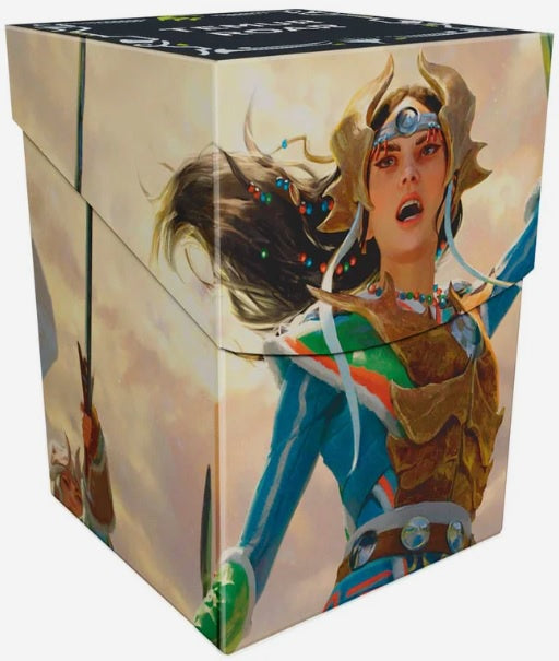 Ultra Pro Tarkir Dragonstorm Eshki, Temur’s Roar / Ureni of the Unwritten (Temur Roar Commander Deck) 100+ Deck Box for Magic: The Gathering