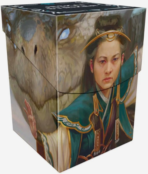 Ultra Pro Tarkir Dragonstorm Shiko and Narset, Unified / Elsha, Threefold Master (Jeskai Striker Commander Deck) 100+ Deck Box for Magic: The Gathering