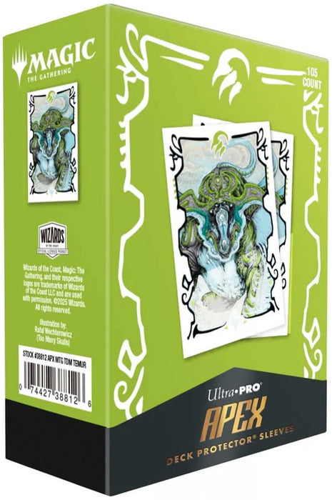Ultra Pro Tarkir Dragonstorm Ureni, the Song Unending 105ct APEX Deck Protector™ Sleeves for Magic: The Gathering