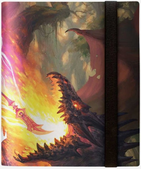 Ultra Pro Tarkir Dragonstorm Marketing Insert Art 4-Pocket PRO-Binder for Magic: The Gathering