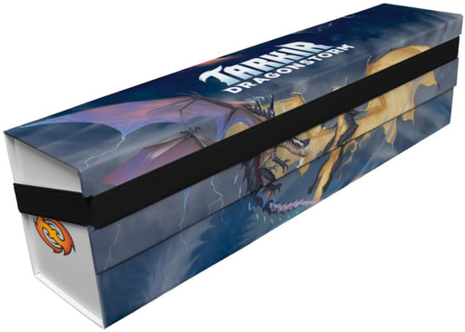 Ultra Pro Tarkir Dragonstorm Bundle Key Art 500+ Flat Pack Storage Box for Magic: The Gathering