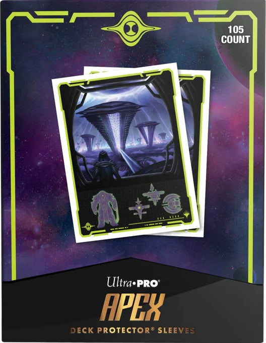 Ultra Pro Edge of Eternities Susur Secundi, Void Altar 105ct APEX™ Deck Protector Sleeves for Magic: The Gathering