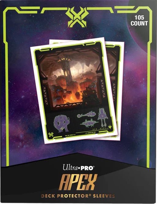 Ultra Pro Edge of Eternities Kavaron, Memorial World 105ct APEX Deck Protector Sleeves for Magic: The Gathering