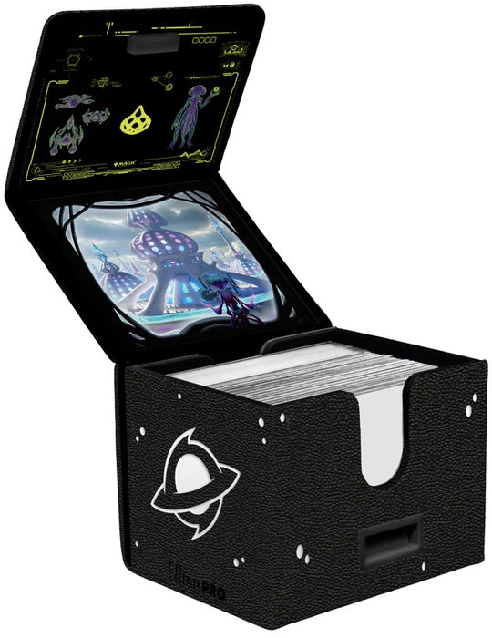 Ultra Pro Edge of Eternities Uthros, Titanic Godcore Alcove Edge Deck Box for Magic: The Gathering
