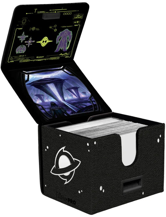 Ultra Pro Edge of Eternities Susur Secundi, Void Altar Alcove Edge Deck Box for Magic: The Gathering