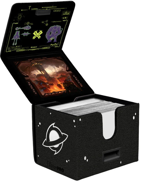 Ultra Pro Edge of Eternities Kavaron, Memorial World Alcove Edge Deck Box for Magic: The Gathering