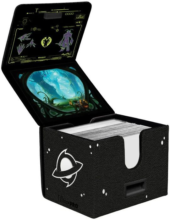 Ultra Pro Edge of Eternities Evendo, Waking Haven Alcove Edge Deck Box for Magic: The Gathering