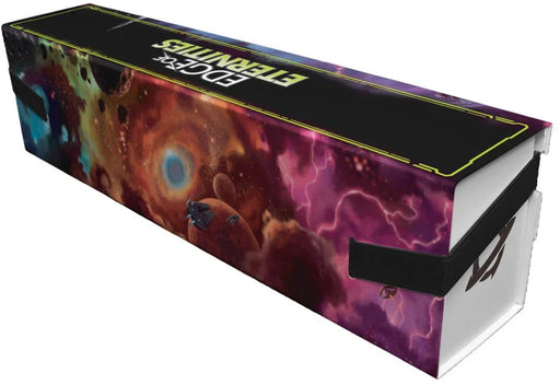 Ultra Pro Edge of Eternities Nebula Space Station 500+ Flat Pack Storage Box for Magic: The Gathering