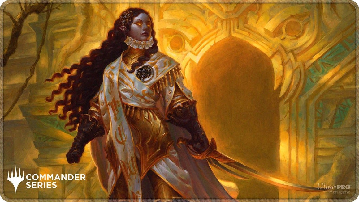 Ultra Pro Commander Series - Release 8 - Stitched Edge Playmat Elenda the Dusk Rose for Magic the Gathering