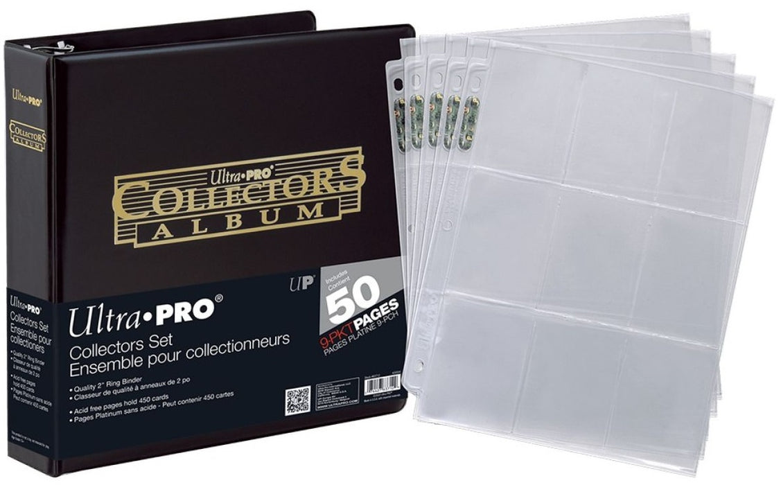 Ultra Pro 2" Collectors Set with Platinum Pages