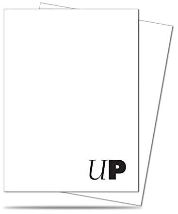 Ultra Pro PRO Team White Deck Protector sleeves (50 count pack)