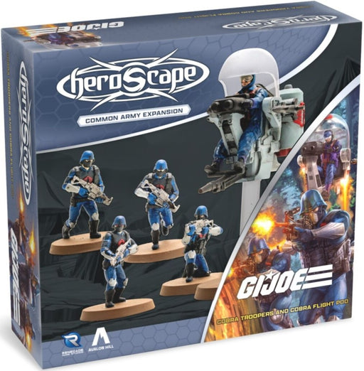 Heroscape G.I. Joe COBRA Troopers and COBRA Flight Pod Army Expansion
