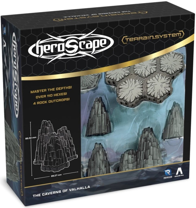 Heroscape The Caverns of Valhalla Terrain Expansion