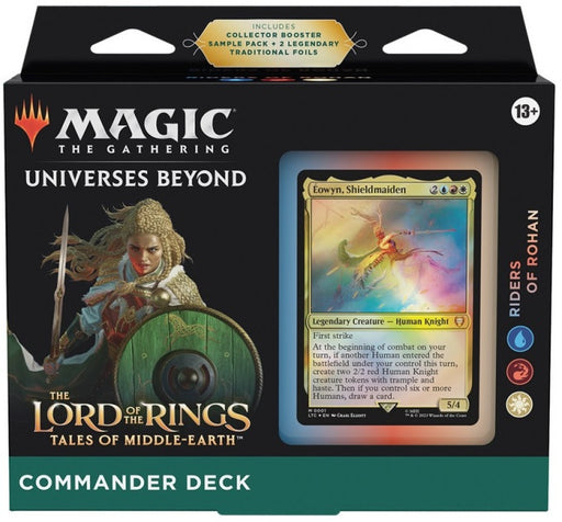 Magic the Gathering The Lord of the Rings Tales of Middle Earth Commander Deck Riders of Rohan