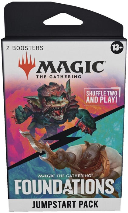 Magic the Gathering Foundations Jumpstart Boosters Multipack (2 Boosters Per Pack)