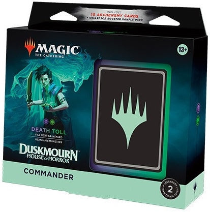 Magic the Gathering Duskmourn House of Horror Commander Deck Death Toll