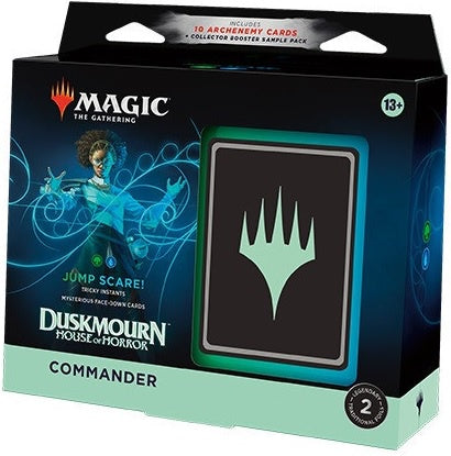 Magic the Gathering Duskmourn House of Horror Commander Deck Jump Scare!