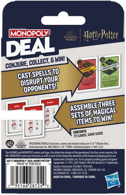 Monopoly Deal Harry Potter