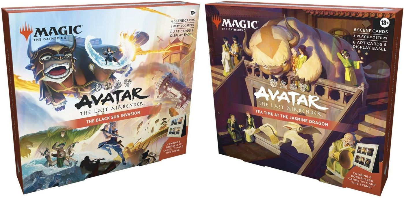 Magic the Gathering Avatar the Last Airbender Scene Box Set of 2