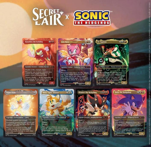 Magic Secret Lair x Sonic: Friends and Foes Regular Edition
