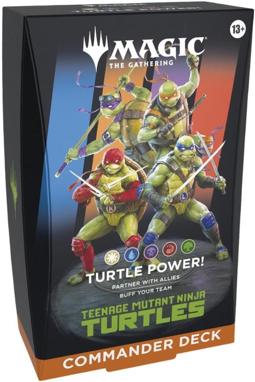 Magic the Gathering Teenage Mutant Ninja Turtles Commander Deck Turtle Power