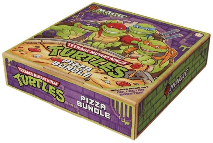 Magic the Gathering Teenage Mutant Ninja Turtles Pizza Bundle