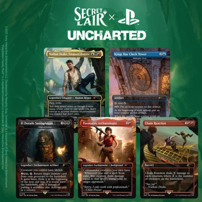 Magic Secret Lair x Uncharted