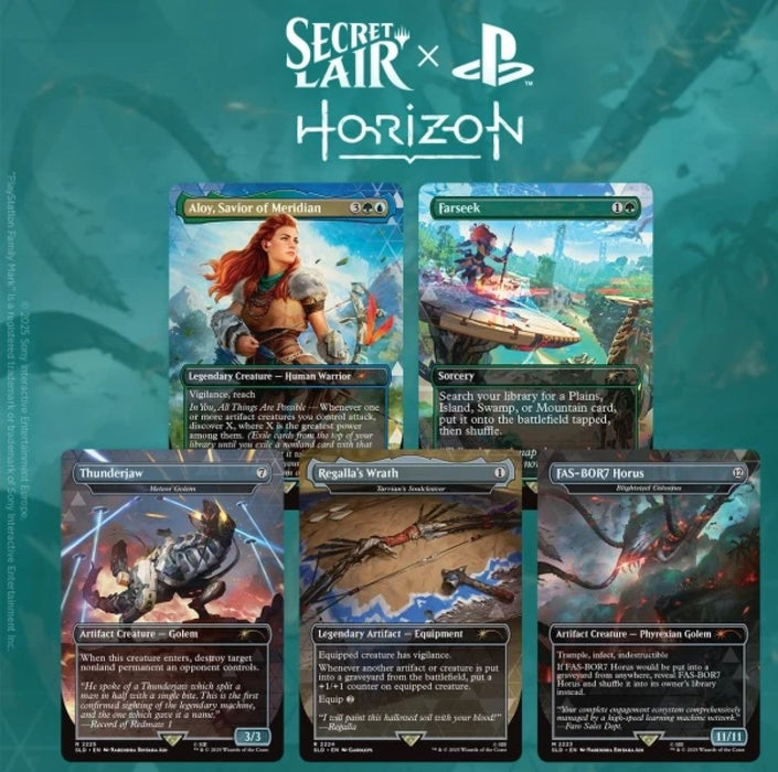 Magic Secret Lair x Horizon Into the Forbidden West