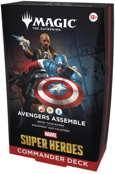 Magic the Gathering Marvel Super Heroes Commander Deck Avengers Assemble Pre Order