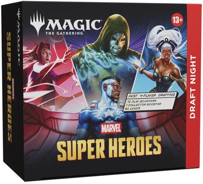 Magic the Gathering Marvel Super Heroes Draft Night Pre Order