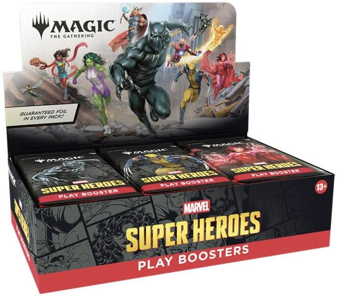 Magic the Gathering Marvel Super Heroes Play Booster Box Pre Order