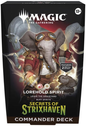Magic the Gathering Secrets of Strixhaven Commander Deck Lorehold Spirit
